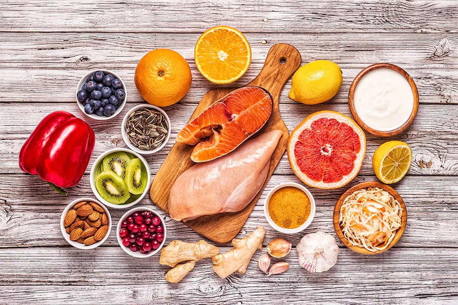 Whole foods that may support testosterone levels